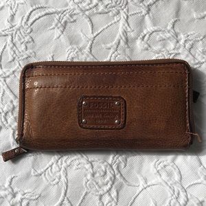 Fossil Wallet Double Zip and Dual Insert